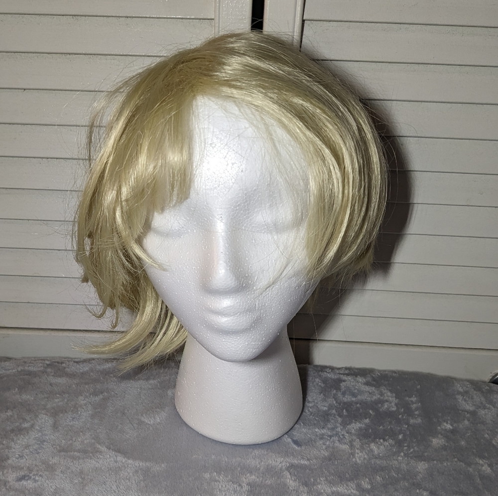 Platinum Blonde Synthetic Wig